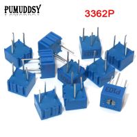 10PCS 3362P Series Resistance 101 201 501 102 202 502 103 Trimpo Trimmer Potentiometer 3362 500R 1K 2K 5K 10K 20K 50K 100K 2M