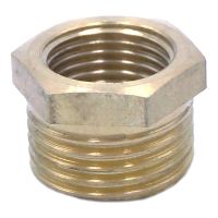 Brass Reducer Thread 1/2 BSPP Male Thread M16x1.5mm Female Reducing Bush adapter Fitting Gas Air Water Fuel