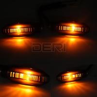 โคมไฟไฟส่งสัญญาณไฟกระพริบ Led ขนาดเล็กสำหรับรถมอเตอร์ไซค์ Moto Blinker ไฟกะพริบ Clignotant Moto 650R Honda Cbr 2019-2021