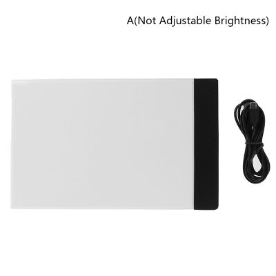 A5 LED Art Stencil Board Light Box USB Tracing Drawing Table Adjustable Pad