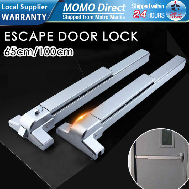 65m Stainless Steel Escape Door Lock Fire Door Lock Push Rod Lock Flat ...