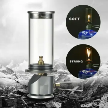 Outdoor Camping Fishing Candle Lantern Mini Bright Aluminium Alloy Brass  Night Fishing Hanging Candle Lamp for Angling