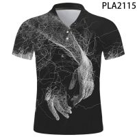 2023 NEW Style  Summer 3D Printed Hand Men Polo Shirt Fashion Streetwear Casual Polo Homme Harajuku Cool Short Sleeve Tops RopaNew product，Can be customization