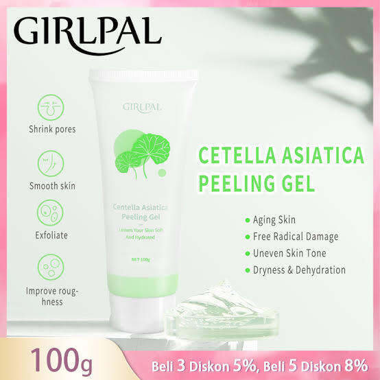 GIRLPAL CENTELLA ASIATICA peeling gel Lazada Indonesia