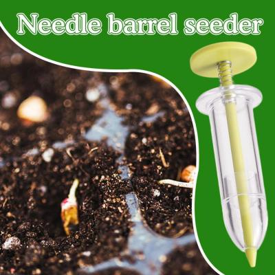 Needle Tube Seeder Hole Plate Seeder Seedling Raising Accessories Manual Rapeseed Gardening Seeder Tools X2W8