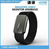 Magene H803 Heart Rate Track Armband Dual Mode Outdoor Fitness Bluetooth Ant Sensor พร้อมสายคล้องแขนปลอกแขนจักรยานวิ่งขี่จักรยาน