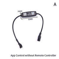 Huayou ตัวควบคุมบลูทูธ WS2812B,สำหรับแถบไฟ LED USB ควบคุมระยะไกลแอป