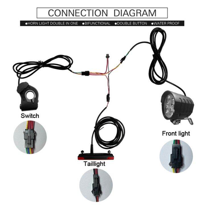 e-bike-front-brake-rear-light-kit-electric-bike-light-kit-contain-horn-headlight-switch-and-with-ebike-functional-tail-light