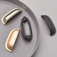 △●☼ Gold Black Cabinet Pulls Kitchen Door Handle Furniture Drawer Cupboard Dresser Knobs Zinc Hardware