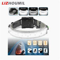 LIZHOUMIL ไฟผ้าโพกศรีษะไฟฉายคาดศีรษะ Led 26Led 3โหมดไฟไฟฉายแบบปรับได้อเนกประสงค์