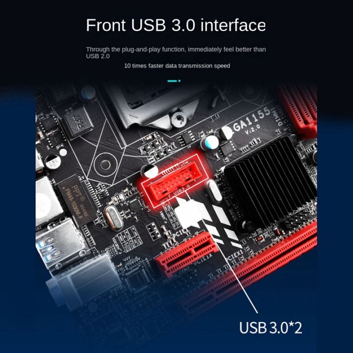1-piece-b75m-desktop-motherboard-plastic-support-ddr3-memory-for-i3-i5-i7-cpu-3xusb-3-0-sata-3-0-up-to-16gb