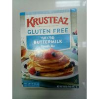 สินค้าสดใหม่ รับรองคุณภาพ  Krusteaz Gluten free  pancake Mix453gแป้งทำแพนเค้ก