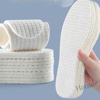 【hot sale】▤ D18 1pair High Elastic Latex Insoles / Sweat Absorb Breathable Insole / Soft Comfortable Sports Shoes Pad