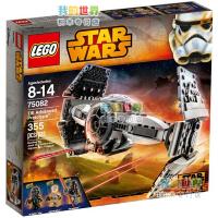 LEGO Star Wars 75082 TIE Advanced Prototype Fighter Assembled Building Block Model Boy