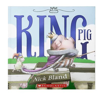 Nick bland, author of the original English king pig golden pig guide children to establish correct values and childrens English Enlightenment picture story book