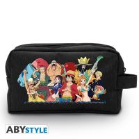 ABYStyle [ลิขสิทธิ์แท้ พร้อมส่ง] กระเป๋า กระเป๋าเดินทาง กระเป๋าใส่ของ One Piece Toiletry Bag กระเปาอเนกประสงค์ วันพีซ - สมาชิก กลุ่มโจรสลัดหมวดฟาง Crew New World