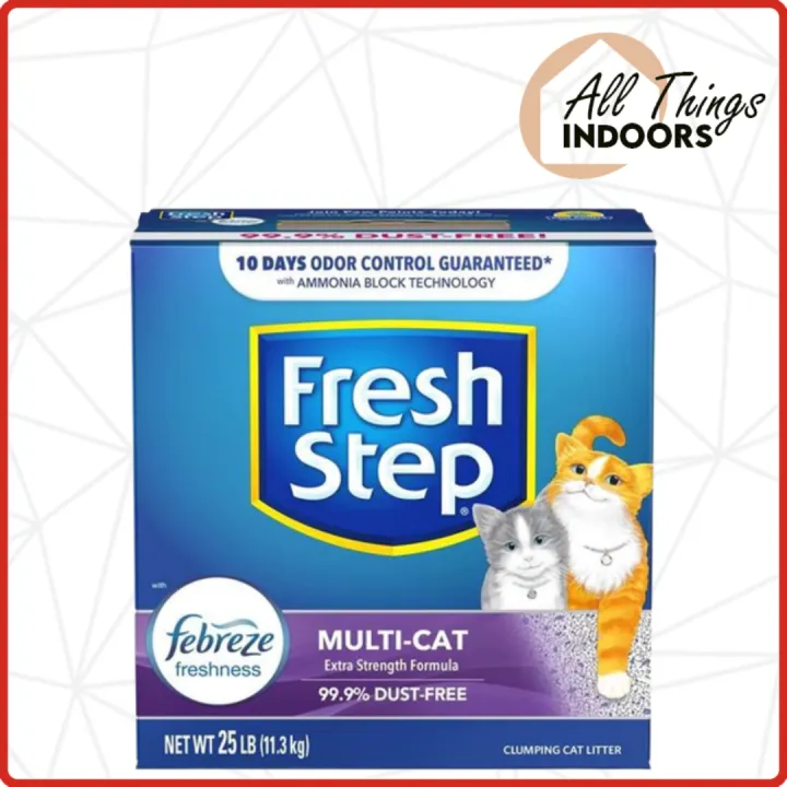 Fresh Step MultiCat Extra Strength Scented Litter With The Power Of