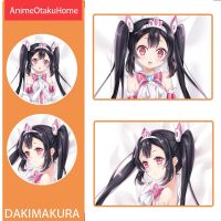 Anime Egao no Daika Yuki Soleil โยนปลอกหมอน Otaku เครื่องนอนตกแต่ง Dakimakura ปลอกหมอนของขวัญ