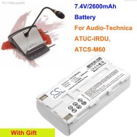 Cameron Sino 2600mAh Battery LI-240 for Audio-Technica ATUC-IRDU ATCS-M60 [ Hot sell ] ougd35