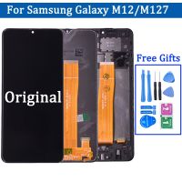 Original For Samsung Galaxy M12 M127 LCD Display Touch Screen Digitizer Replacement Accessory For SM-M127F/DSN Display