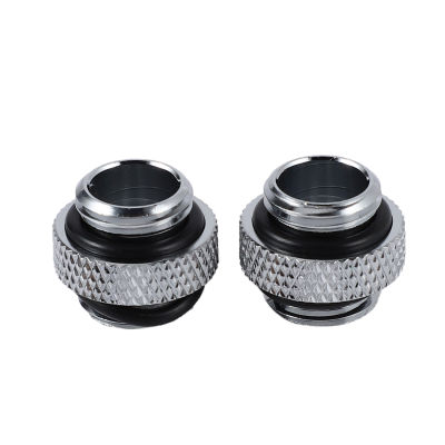 2Pcs G1/4 Mini External Thread Male To Male Water Cooling Rotary Fitting Adapter Water Cooling Connector Radiator Components