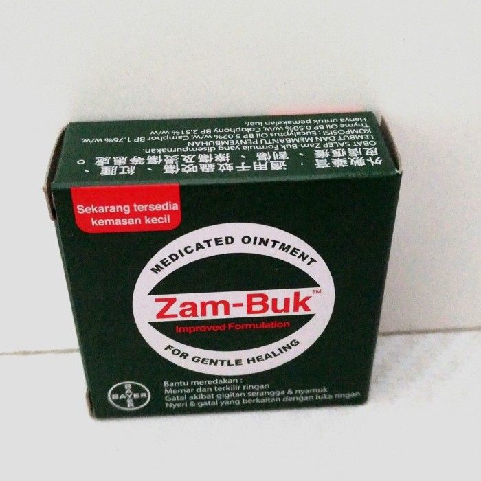 Salep Zambuk Zam Buk Medicated Ointment 8 Gr Kecil Obat Memar Terkilir