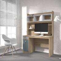 Inhome Furniture โต๊ะทำงานไม้ HIT W120xD55xH175 รุ่น T-1221 โต๊ะ โต๊ะคอมพิวเตอร์ โต๊ะหนังสือ Desk Wooden Working Table