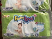 TÃ QUẦN BABY LOVE XXL 48 MIẾNG - HÀNG CHÍNH HÃNG UNICHARM