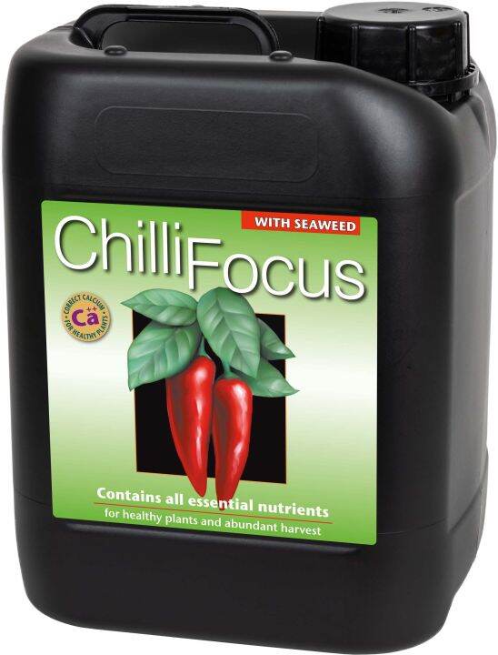 Growth Technology Chilli Focus 5L (Chilli Fertilizer, Green/Red Pepper
