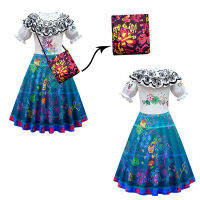 【cw】2022 New Magic Princess Dress cosplay Mirabelle Dress Surrounding 3D Digital Printing 【hot】