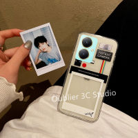 เคส VIVO Y27 Y78 Y02 Y02A Y02T 4G 5G 2023 เคสโทรศัพท์ ดีไซน์ใหม่ คู่รักหวาน กรอบรูปโพลารอยด์ ซิลิโคนใส กันกระแทก ปกอ่อน Case