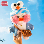 IQANGEL Net celebrity white hyaluronic acid duck plush toy girls doll