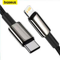 Baseus 20WสายUSB CสำหรับiPhone 14 13 11 8 XR PD Fast ChargeสำหรับiPhone 12 SEสายUSB Type Cชาร์จอย่างรวดเร็วสำหรับสายMacbook-sheguaecu