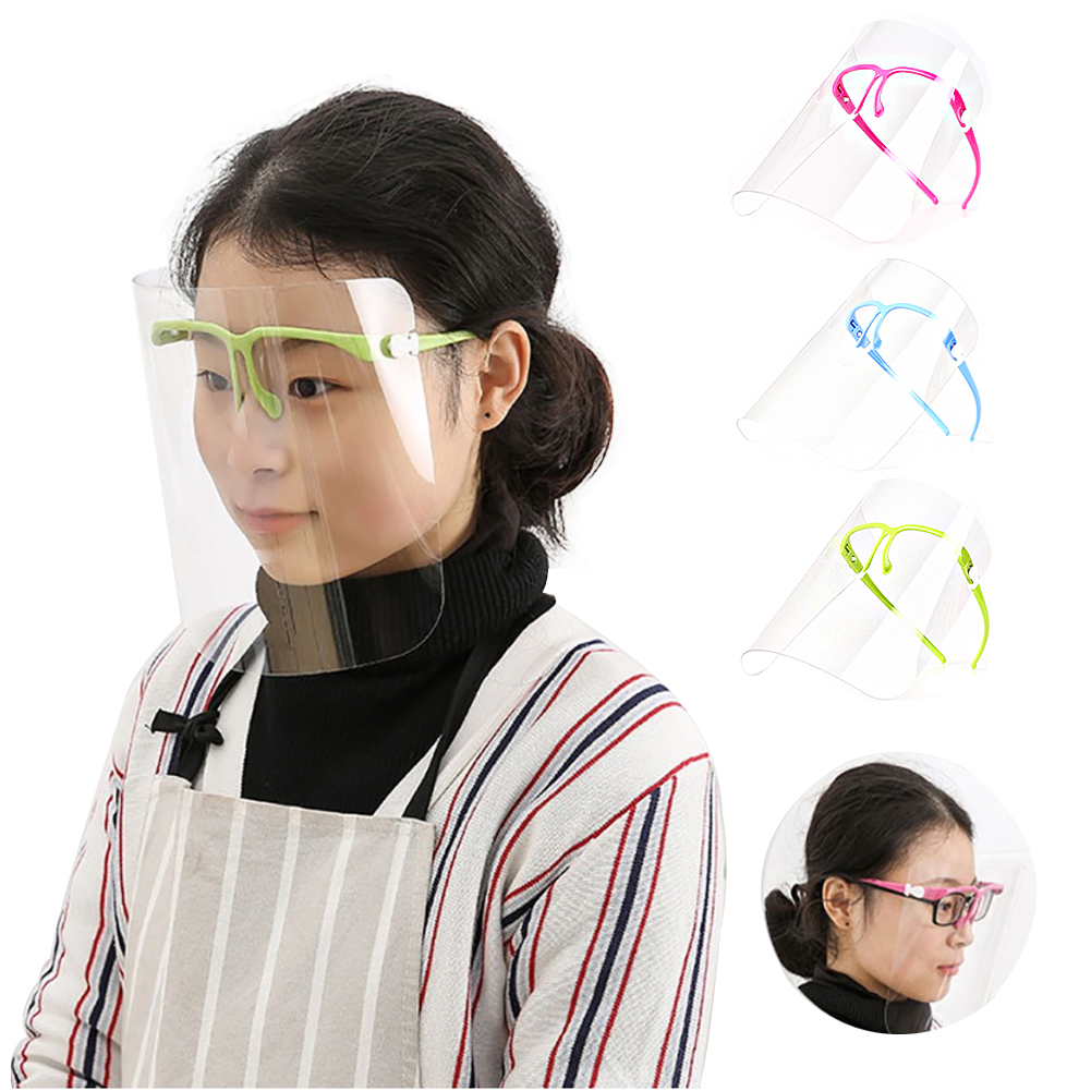 Proof Mask Cooking Transparent Face Protective Shield House Clean Dust Proof Mask Cover Kitchen Gadget Tool Creative Oil 