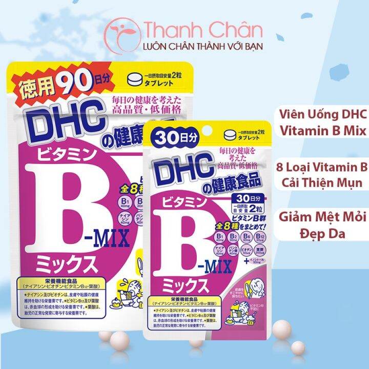 Viên Uống Vitamin B Tổng Hợp DHC Vitamin B Mix | Lazada.vn