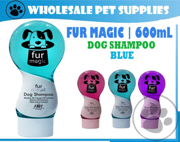 FUR MAGIC Dog Shampoo BLUE 600ml Lazada PH