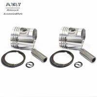 Suku Cadang Performa Motor Perlengkapan Cincin ชุดลูกสูบซิลินเดอร์มีสาย44Mm สำหรับฮอนด้า CB125T CBT125 2ชุด