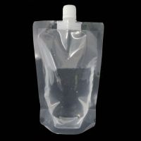 【CC】 Pcs Sealed Durable Beverage Up Transparent Juice Disposable Drink With Nozzle