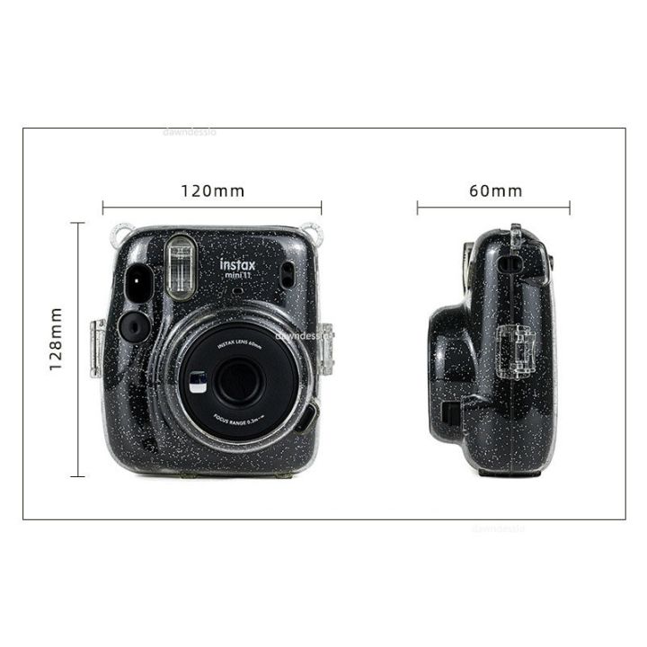 สำหรับ-instax-mini-11กระเป๋าคลุมเคสใสคริสตัลสำหรับ-fuji-fuji-fuji-fuji-fuji-กระเป๋ากล้องสำเร็จรูปสำหรับ-instax-mini-11