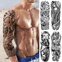 hot【DT】 Men Arm Temporary Sticker Tiger Totem Transfer Fake Tatoo tato Woman