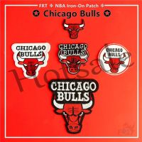 【hot sale】 ۞△ B15 ☸ Chicago Bulls - NBA Eastern Team Iron-On Patch ☸ 1Pc DIY Sew on Iron on Badges Patches