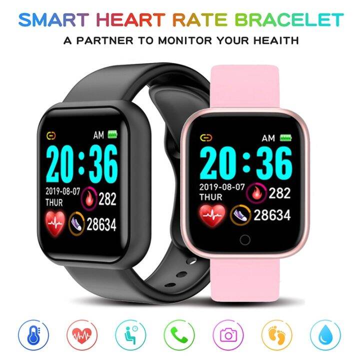 Smart Wristband Detachable Wrist Strap Step Count USB charging Heart