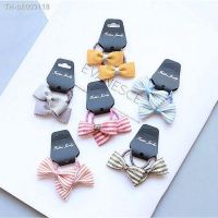 ﺴ¤✈ Girls Bows Elastic Hair Bands 12PCS/Set Kids Stripe Solid Colors Hair Rope Ties Headband Smallponytail Holder Hair Accessories