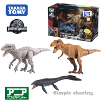 SET โมเดล Takara Tomy Jurassic World Isla Nublar Island Battle Set