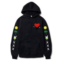 Sudadera con capucha holgada de Bad Bunny para hombre y mujer, ropa de calle de Hip Hop Unisex, Jersey informal de manga larga suave que combina con todo, otoño