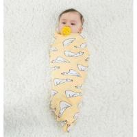 Akachan ผ้าอ้อม Bamboo Muslin Swaddle - Polar Bear-YE ขนาด 120x120 ซม.