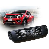 สุดคุ้ม โปรโมชั่น กระจังหน้าสำหรับรถ Nissan Navara Frontier NP300 ปี 2015-2017 สีดำด้านตัดบรอซ์ จำนวน 1 ชิ้น ราคาคุ้มค่า กระจัง หน้า ฟ อ ร์ ด กระจัง หน้า รถ กระจัง หน้า อี ซู ซุ กระจัง หน้า city