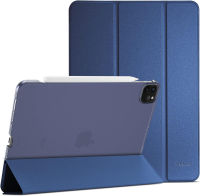 ProCase iPad Pro 12.9 Case 2021 2020 2018, Slim Stand Hard Back Shell Smart Cover for iPad Pro 12.9 5th Generation 2021 / iPad Pro 12.9 Inch 4th Gen 2020 / iPad Pro 12.9" 3rd Gen 2018 -Navy