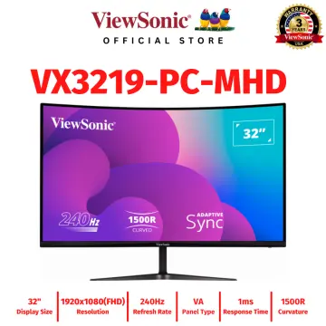 ViewSonic VX3219-PC-MHD 32” 240Hz Curved Gaming Monitor - ViewSonic Global