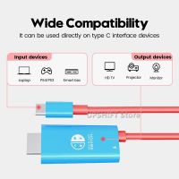 Switch Dock USB Type C To 4K HDMI Conversion Adapter PD 100W Cable For TV Docking Mode On Nintendo Switch OLED,Steam Deck Mobile